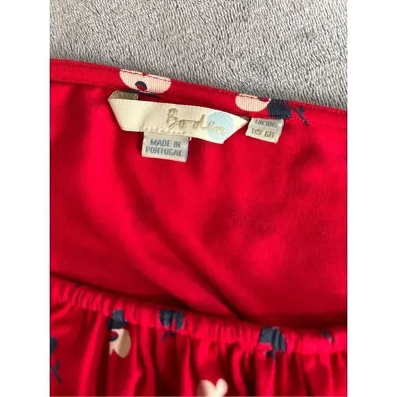 Boden Dress Womens Size 6 Multicolor Fit & Flare Butterfly Crew Neck Cocktail - Picture 3 of 8